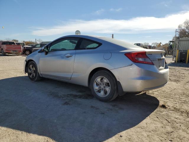 2HGFG3B57DH528248 - 2013 HONDA CIVIC LX SILVER photo 2