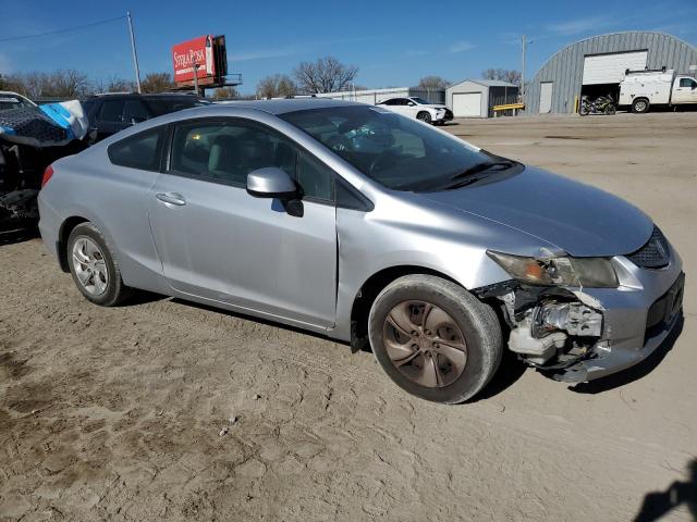 2HGFG3B57DH528248 - 2013 HONDA CIVIC LX SILVER photo 4