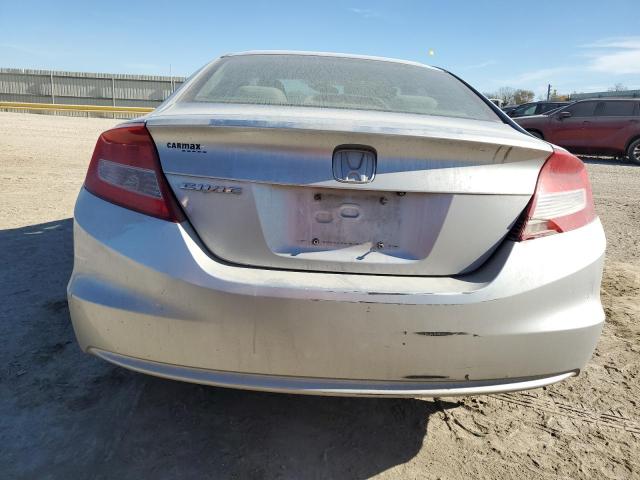 2HGFG3B57DH528248 - 2013 HONDA CIVIC LX SILVER photo 6
