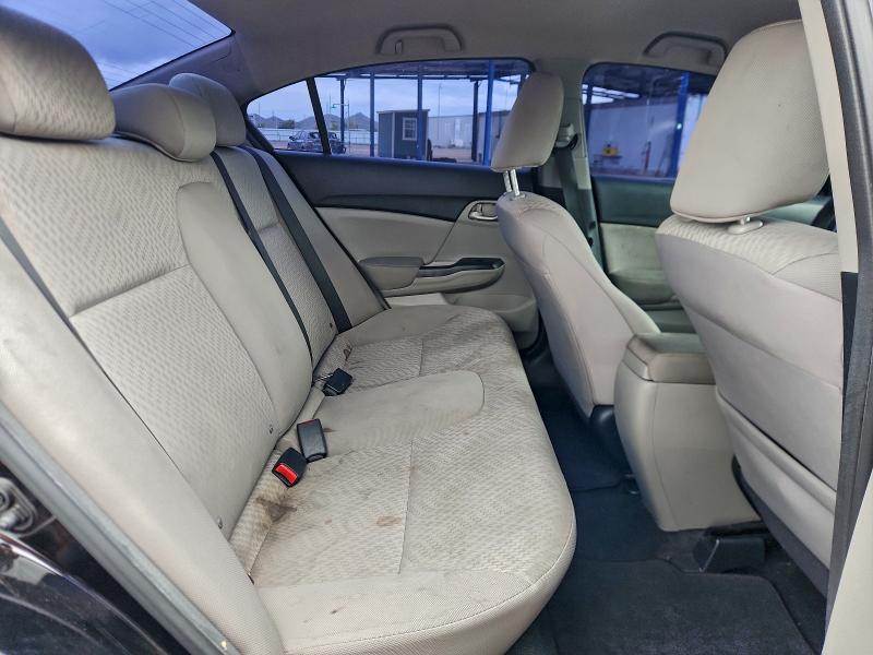 2HGFB2F58FH512209 - 2015 HONDA CIVIC LX Siyah fotoğraf 10