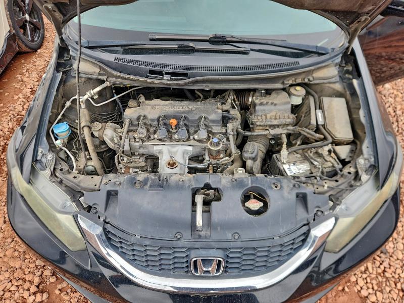 2HGFB2F58FH512209 - 2015 HONDA CIVIC LX Siyah fotoğraf 11