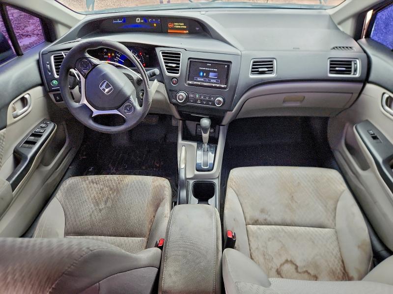 2HGFB2F58FH512209 - 2015 HONDA CIVIC LX Siyah fotoğraf 8