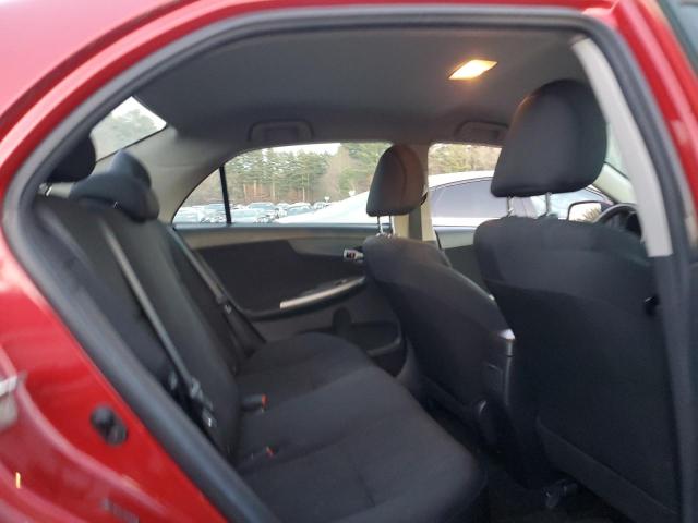 2T1BU4EE1BC606828 - 2011 TOYOTA COROLLA BASE წითელი ფოტო 10