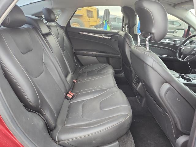 3FA6P0K92ER219749 - 2014 FORD FUSION TITANIUM RED photo 10