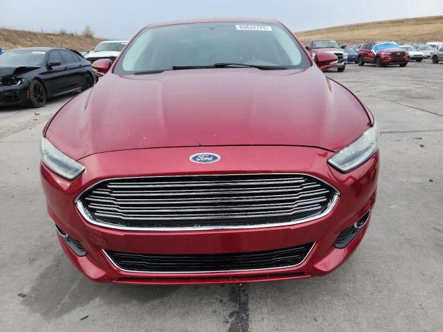 3FA6P0K92ER219749 - 2014 FORD FUSION TITANIUM RED photo 5