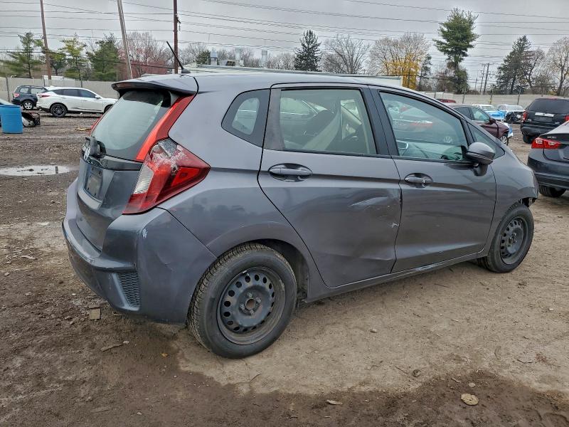 3HGGK5H52HM706144 - 2017 HONDA FIT LX GRAY photo 3