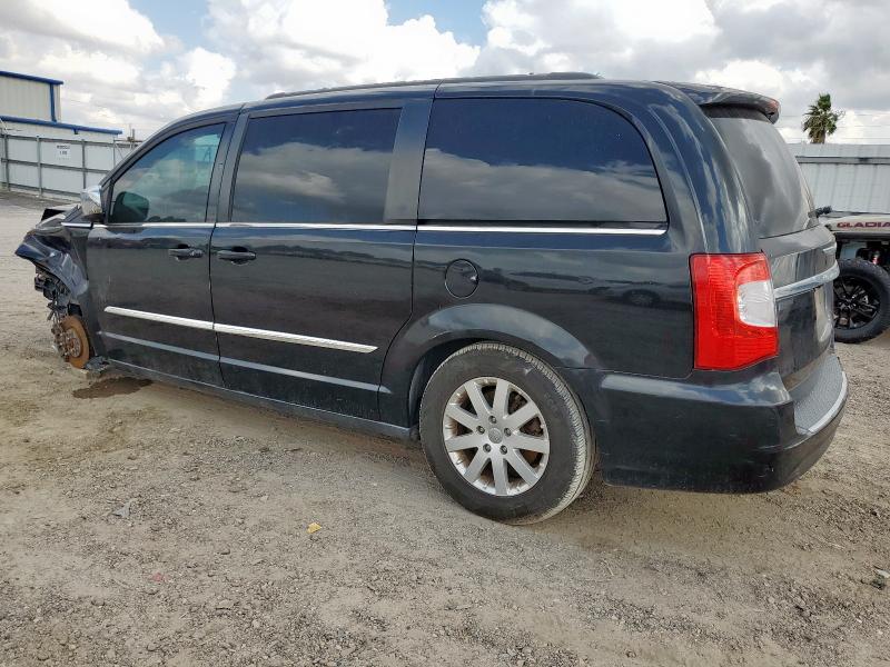 2C4RC1CG2CR138114 - 2012 CHRYSLER TOWN & COU TOURING L BLACK photo 2