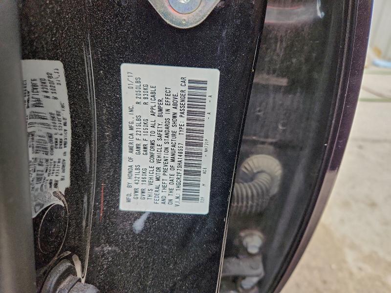 1HGCR2F75HA148557 - 2017 HONDA ACCORD EX 黑色 照片 13