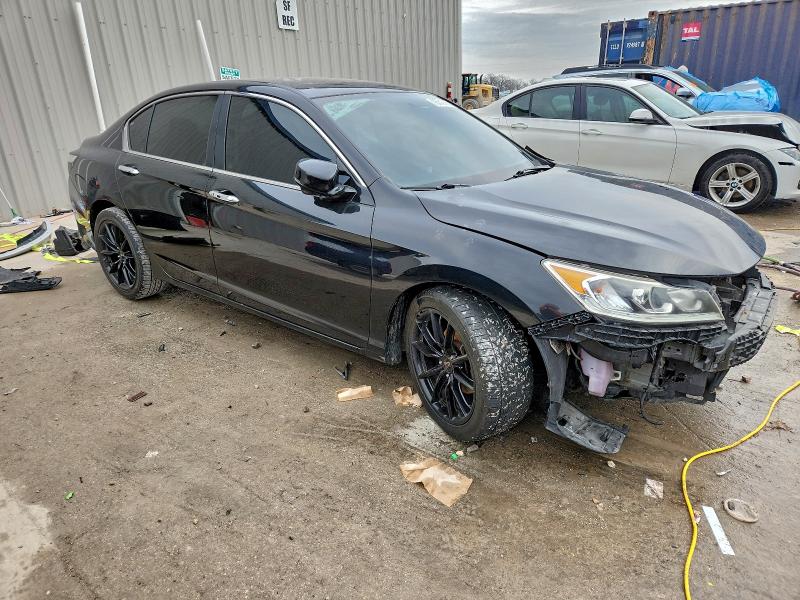 1HGCR2F75HA148557 - 2017 HONDA ACCORD EX 黑色 照片 4