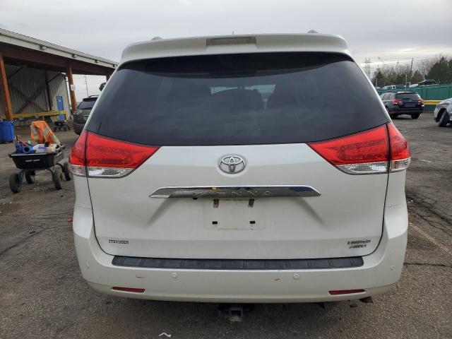 5TDDK3DC4DS069617 - 2013 TOYOTA SIENNA XLE თეთრი ფოტო 6
