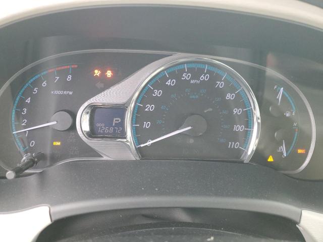 5TDDK3DC4DS069617 - 2013 TOYOTA SIENNA XLE თეთრი ფოტო 9