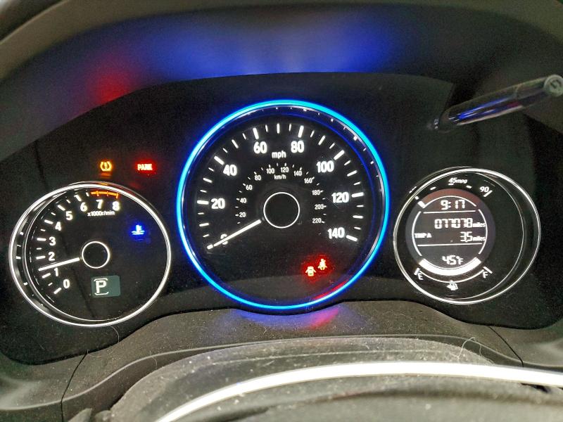 3CZRU6H5XHM700433 - 2017 HONDA HR-V EX 绿色 照片 9