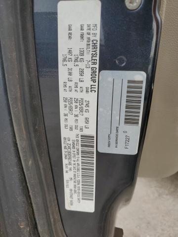 2C4RC1BG8DR821406 - 2013 CHRYSLER TOWN & COU TOURING BLACK photo 13