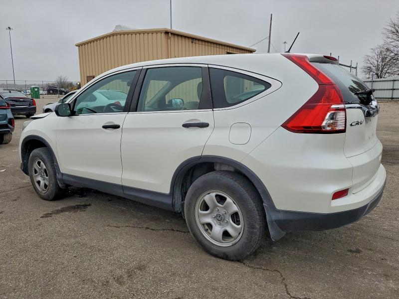 5J6RM4H31GL007981 - 2016 HONDA CR-V LX WHITE photo 2