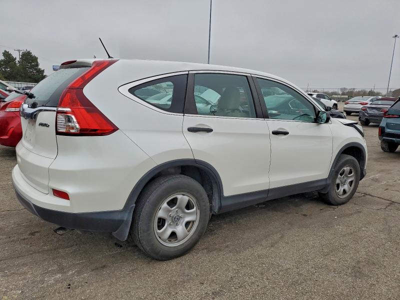 5J6RM4H31GL007981 - 2016 HONDA CR-V LX WHITE photo 3