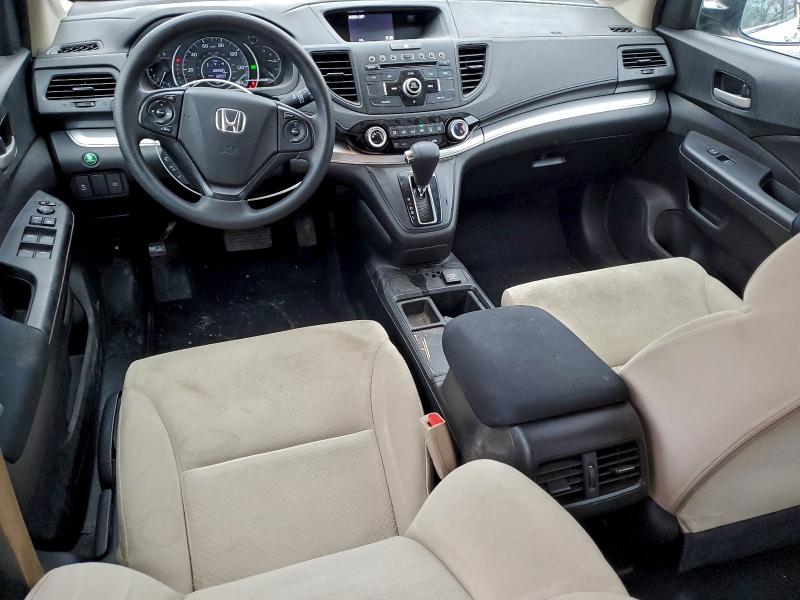 5J6RM4H31GL007981 - 2016 HONDA CR-V LX WHITE photo 8