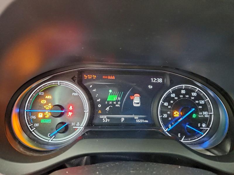 JTEAAAAHXNJ111292 - 2022 TOYOTA VENZA LE CHARCOAL photo 9