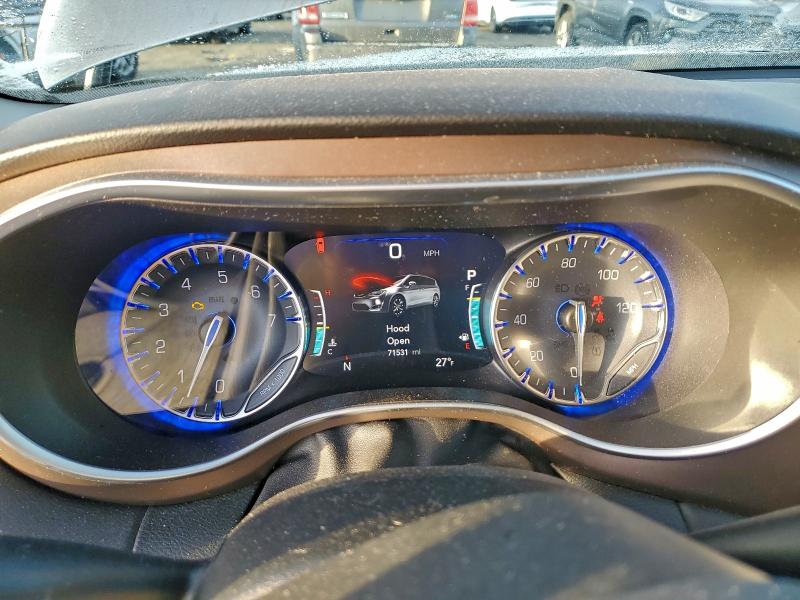 2C4RC1EGXHR832621 - 2017 CHRYSLER PACIFICA TOURING L PLUS SILVER photo 9