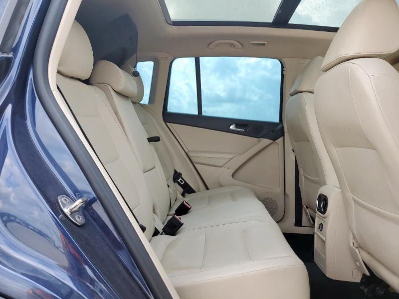WVGAV7AX2CW555135 - 2012 VOLKSWAGEN TIGUAN S 蓝色 照片 11