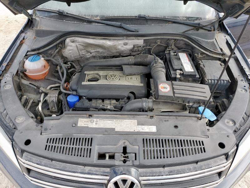 WVGAV7AX2CW555135 - 2012 VOLKSWAGEN TIGUAN S 蓝色 照片 12