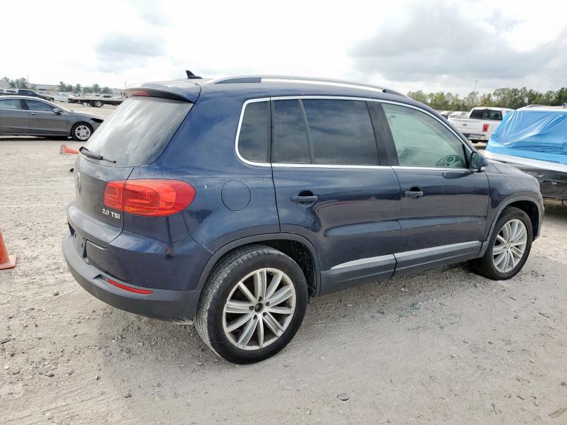 WVGAV7AX2CW555135 - 2012 VOLKSWAGEN TIGUAN S 蓝色 照片 3