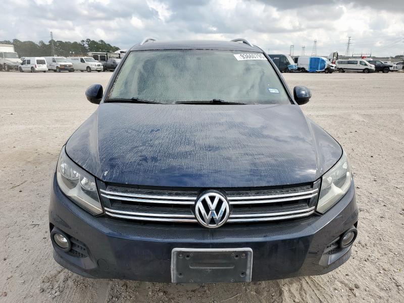 WVGAV7AX2CW555135 - 2012 VOLKSWAGEN TIGUAN S 蓝色 照片 5