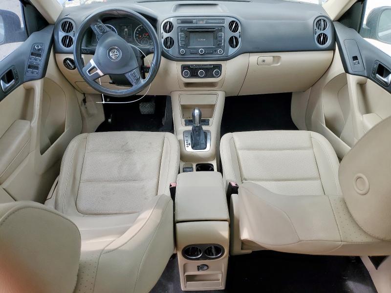WVGAV7AX2CW555135 - 2012 VOLKSWAGEN TIGUAN S 蓝色 照片 8
