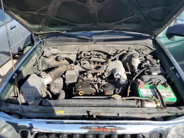 5TEVL52N31Z790575 - 2001 TOYOTA TACOMA XTRACAB 绿色 照片 11