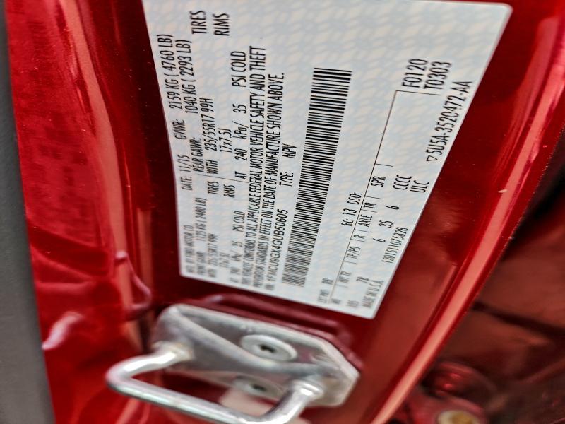 1FMCU9GX4GUB50605 - 2016 FORD ESCAPE SE წითელი ფოტო 14