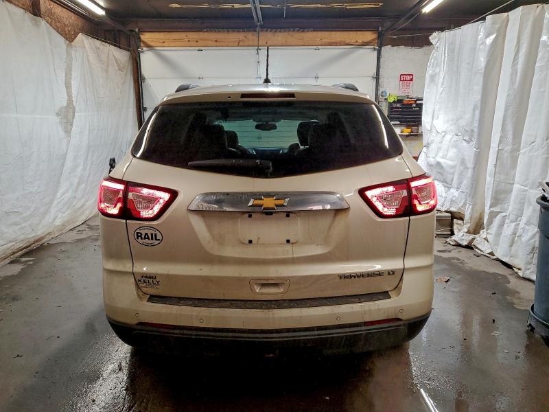 1GNKVJKD8DJ113704 - 2013 CHEVROLET TRAVERSE LT თეთრი ფოტო 6
