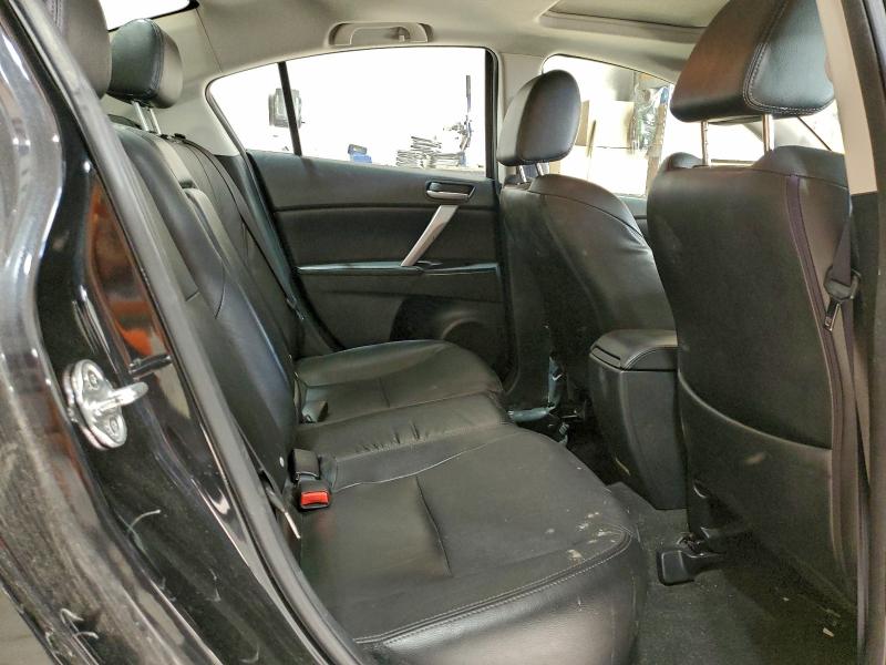 JM1BL1W85C1631490 - 2012 MAZDA 3 I BLACK photo 10