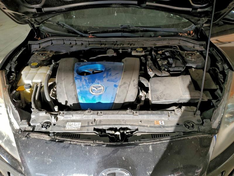 JM1BL1W85C1631490 - 2012 MAZDA 3 I BLACK photo 11