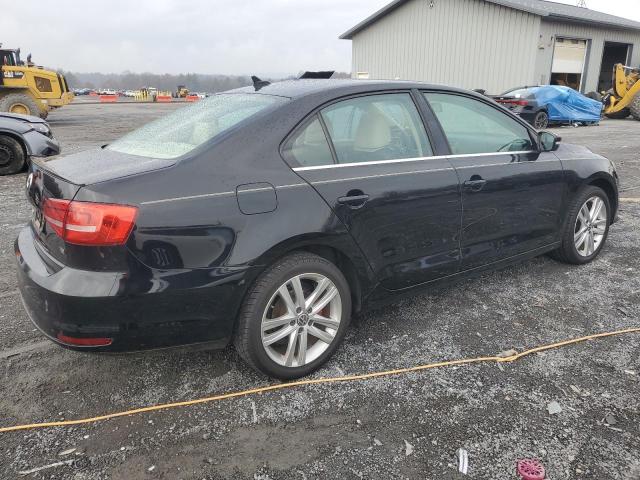 3VWL17AJ2FM219815 - 2015 VOLKSWAGEN JETTA SEL BLACK photo 3