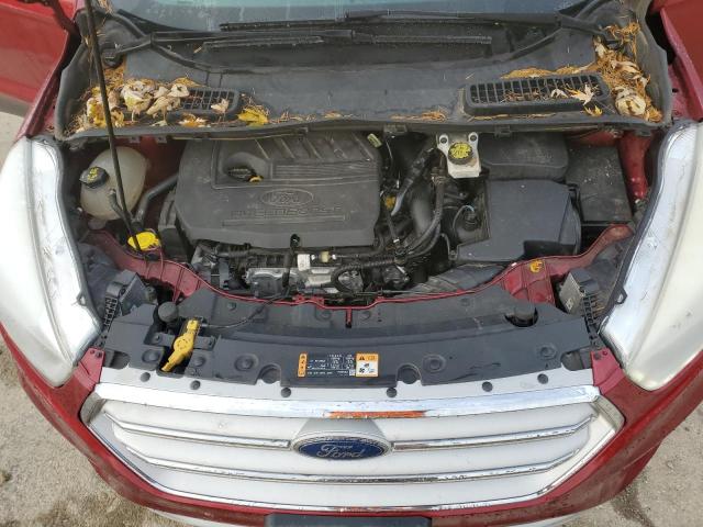 1FMCU9HD6JUA62649 - 2018 FORD ESCAPE SEL წითელი ფოტო 12