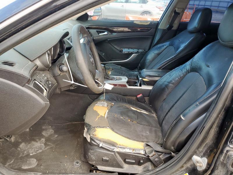 1G6DE5E59C0138132 - 2012 CADILLAC CTS LUXURY COLLECTION BLACK photo 7