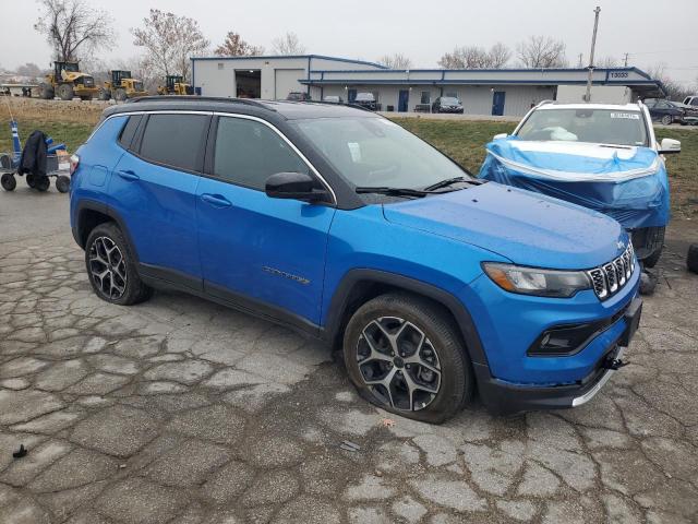 3C4NJDCNXST619051 - 2025 JEEP COMPASS LIMITED BLUE photo 4