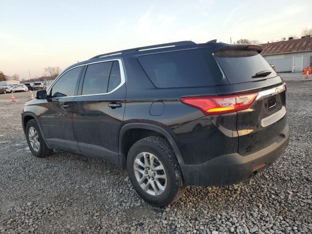 1GNERGKW3LJ179226 - 2020 CHEVROLET TRAVERSE LT BLACK photo 2