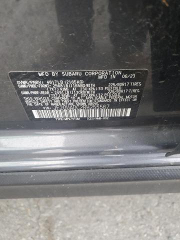 JF2GUADC2RH255567 - 2024 SUBARU CROSSTREK PREMIUM Graphit Foto 14