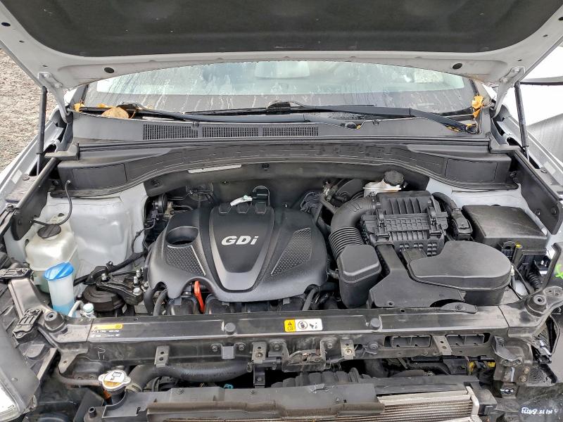 5XYZUDLB2GG358138 - 2016 HYUNDAI SANTA FE S ვერცხლისფერი ფოტო 12