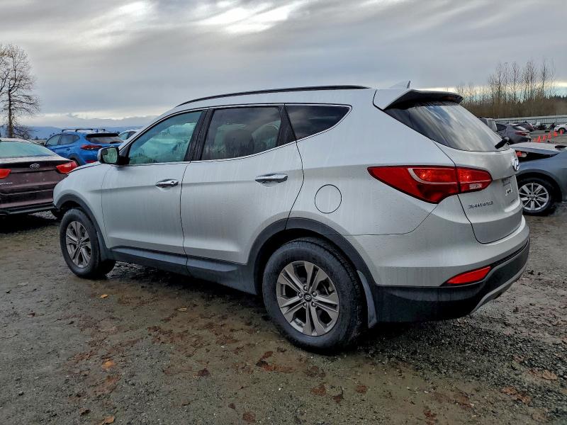 5XYZUDLB2GG358138 - 2016 HYUNDAI SANTA FE S ვერცხლისფერი ფოტო 2