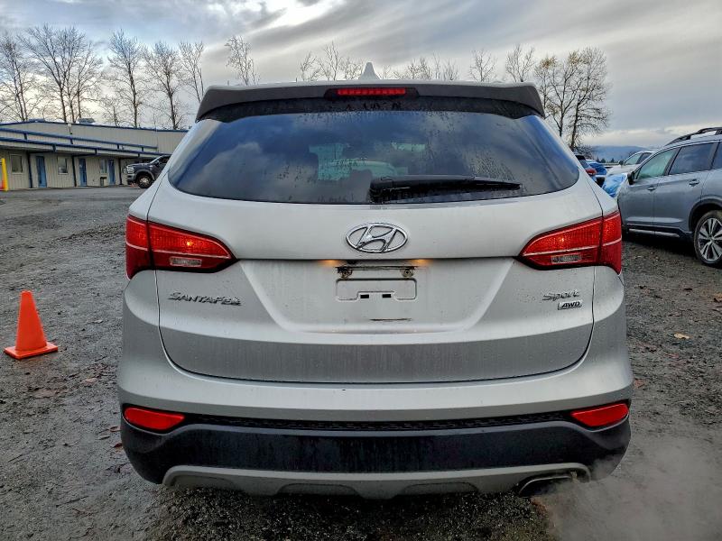 5XYZUDLB2GG358138 - 2016 HYUNDAI SANTA FE S ვერცხლისფერი ფოტო 6