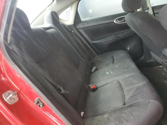 3N1AB7AP1JY252739 - 2018 NISSAN SENTRA S RED photo 10