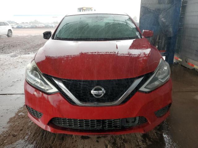 3N1AB7AP1JY252739 - 2018 NISSAN SENTRA S RED photo 5
