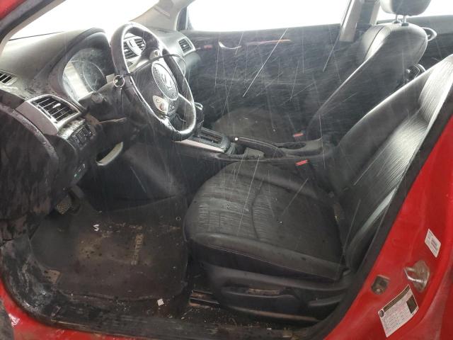 3N1AB7AP1JY252739 - 2018 NISSAN SENTRA S RED photo 7