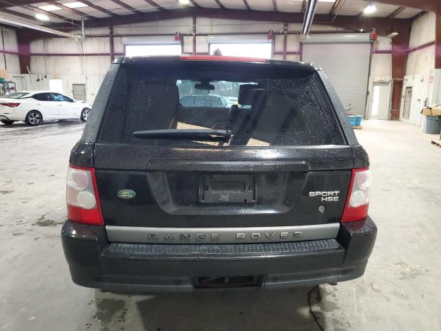 SALSK25408A180380 - 2008 LAND ROVER RANGE ROVE HSE BLACK photo 6