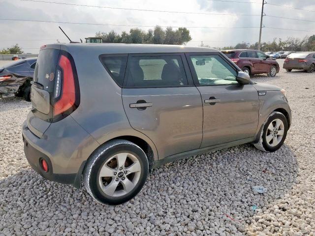 KNDJN2A29K7671548 - 2019 KIA SOUL ნაცრისფერი ფოტო 3