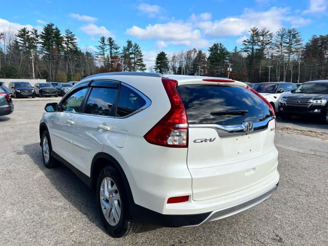 5J6RM4H78GL072975 - 2016 HONDA CR-V EXL WHITE photo 3