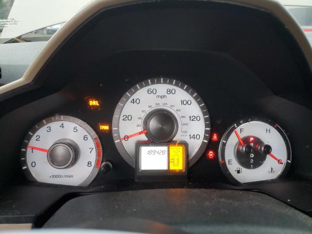 5FNYF48589B001193 - 2009 HONDA PILOT EXL GOLD photo 9