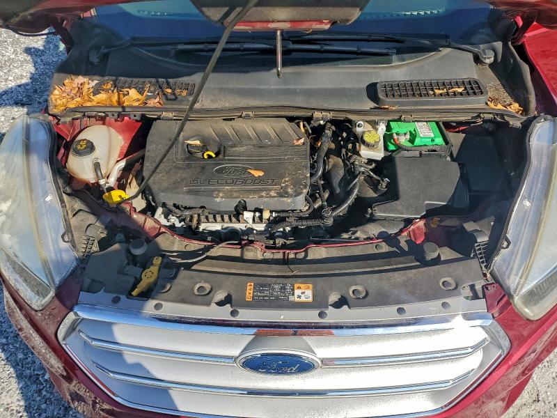 1FMCU0GD6JUB35466 - 2018 FORD ESCAPE SE 红色 照片 12