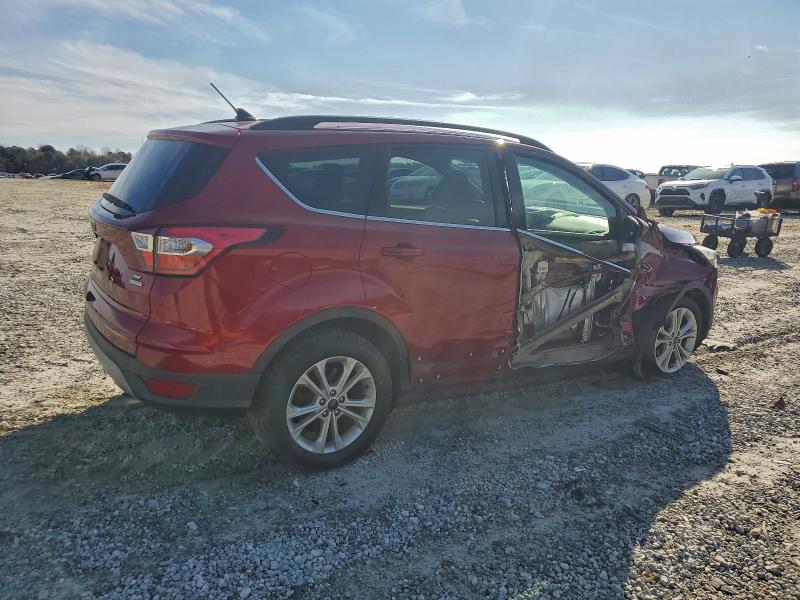 1FMCU0GD6JUB35466 - 2018 FORD ESCAPE SE 红色 照片 3